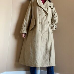Classic Tan Women's Trench Coat